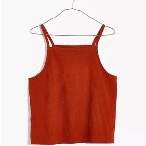Brand new w/o tags Madewell apron tank. Small